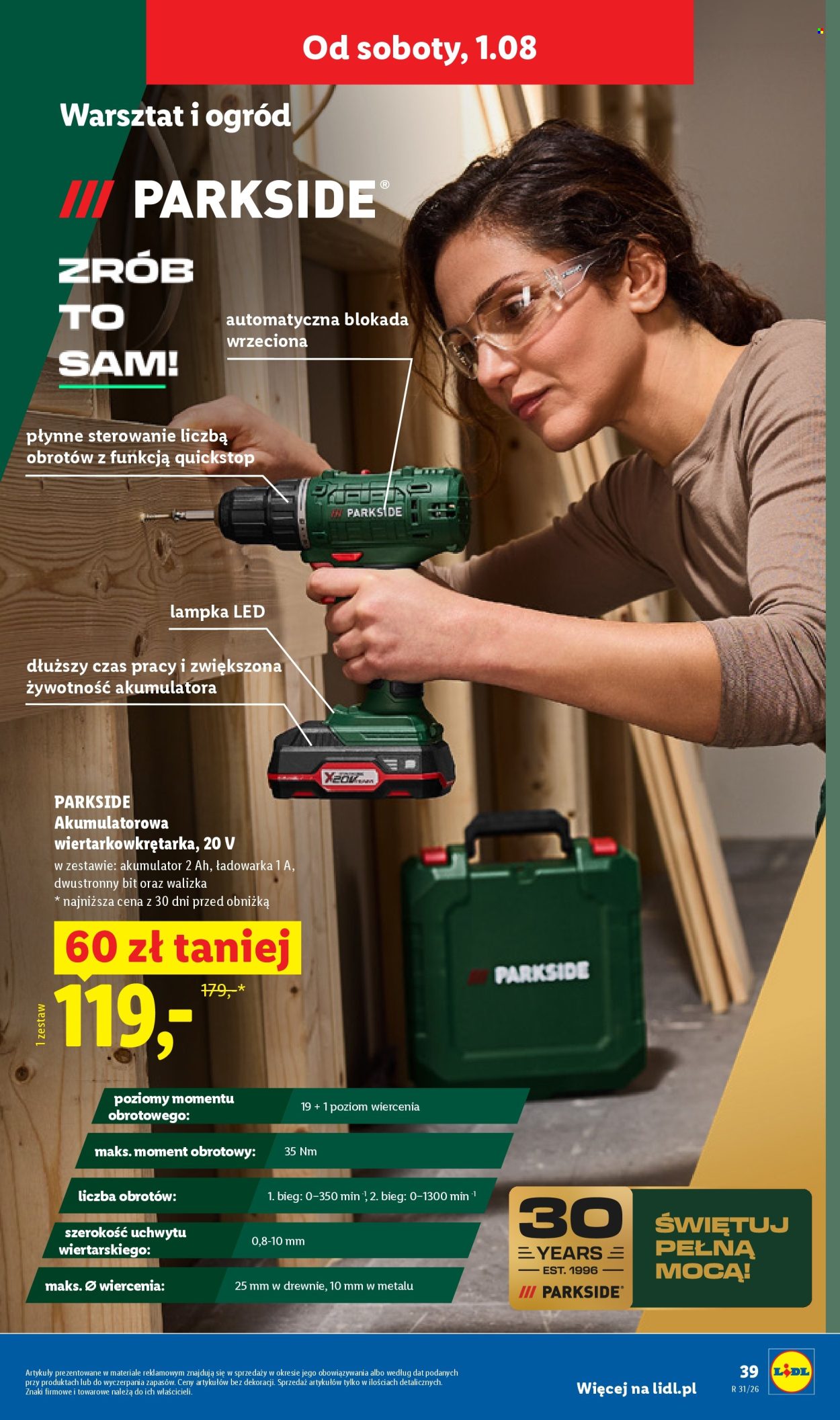 Leták Lidl - 27.7.2026 - 1.8.2026. Strana 45
