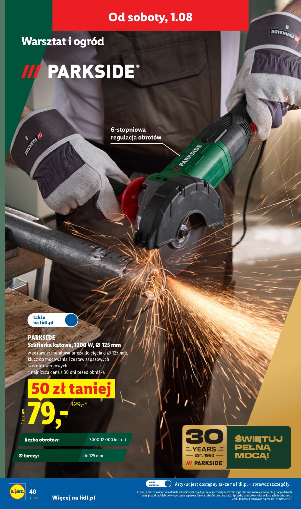 Leták Lidl - 27.7.2026 - 1.8.2026. Strana 46