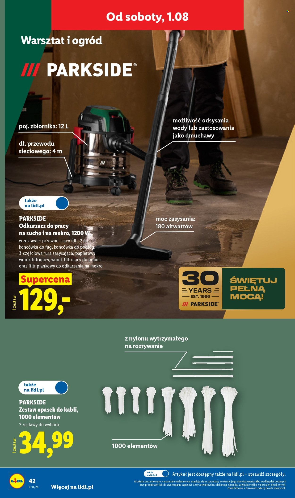 Leták Lidl - 27.7.2026 - 1.8.2026. Strana 48