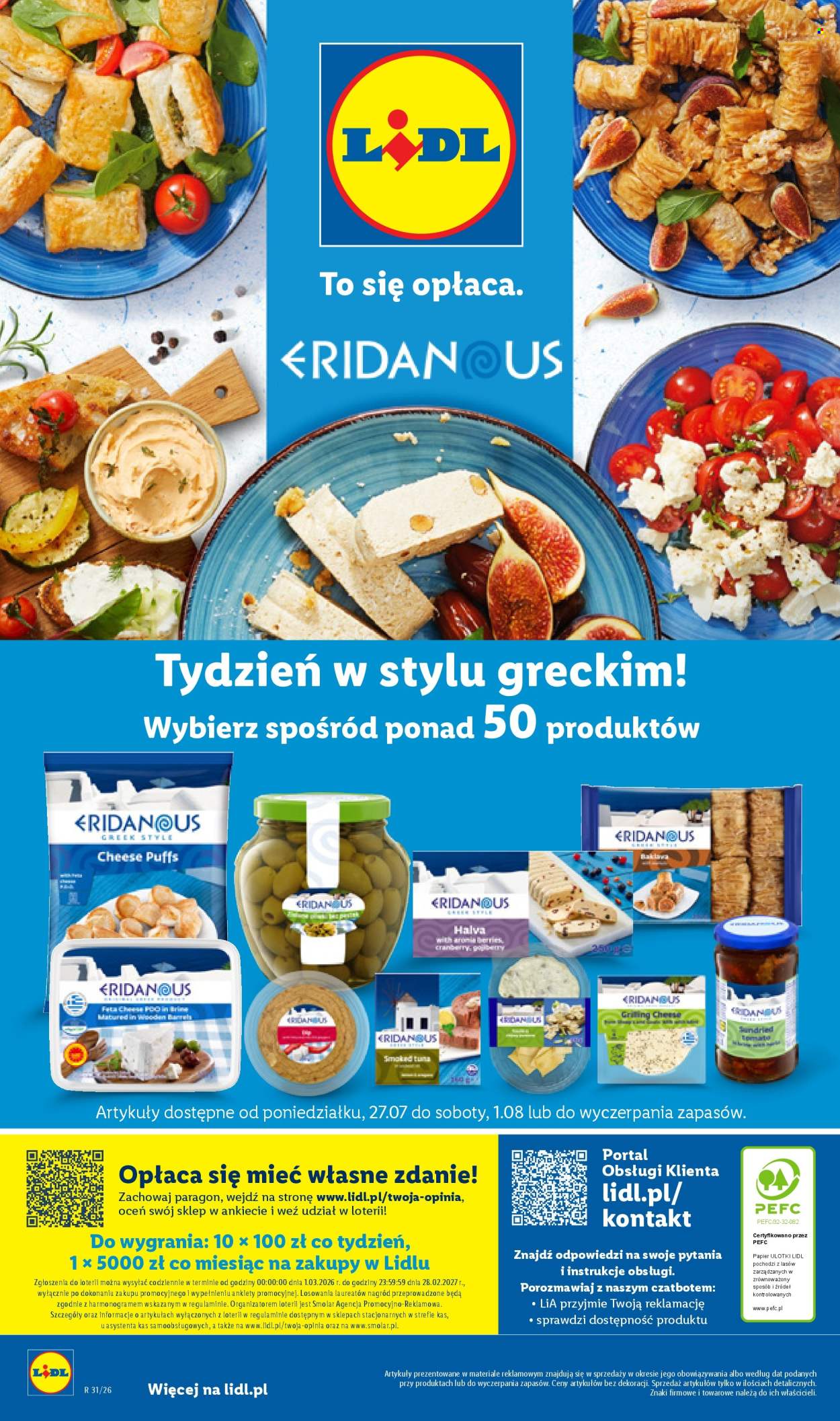 Leták Lidl - 27.7.2026 - 1.8.2026. Strana 54