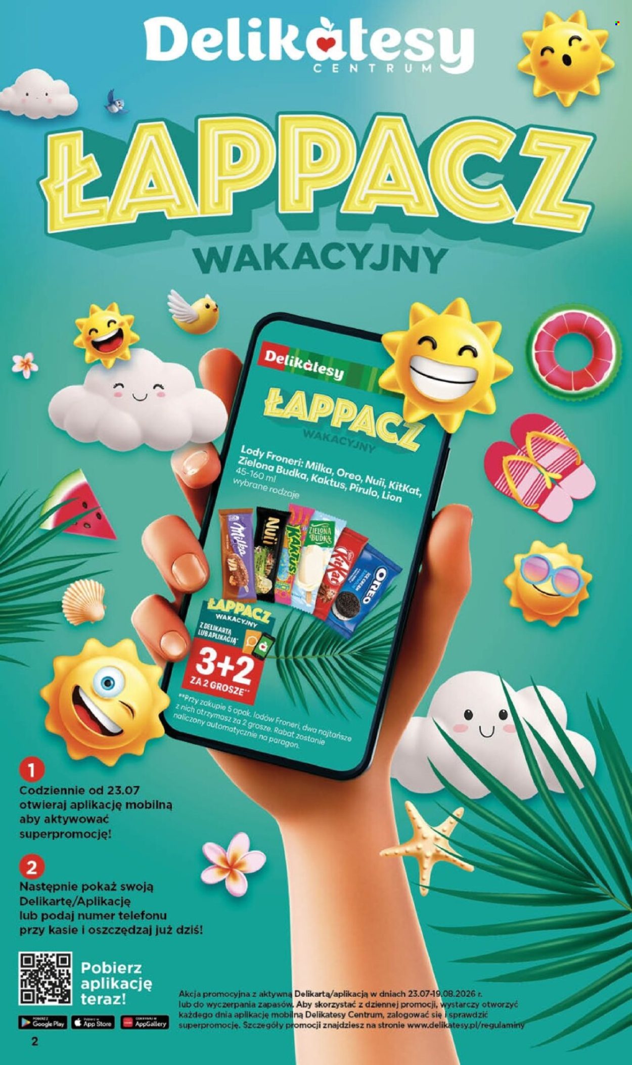 Leták Delikatesy Centrum - 23.7.2026 - 29.7.2026. Strana 2