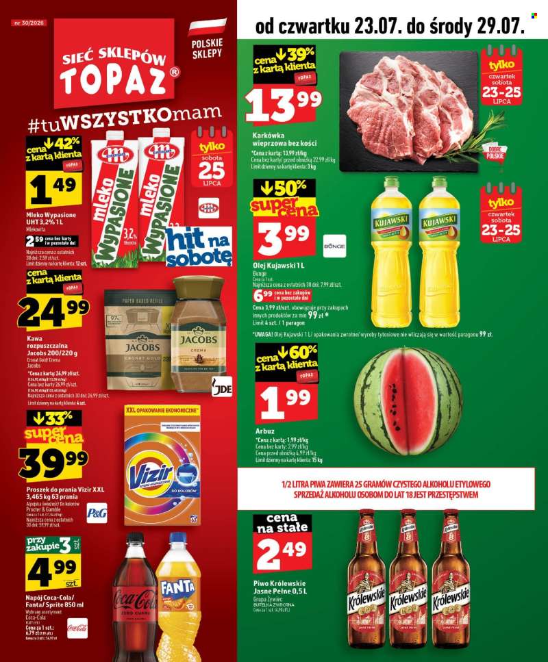 Gazetka Topaz - 23.07.2026 - 29.07.2026.