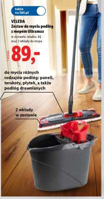 Vileda Zestaw do mycia podłóg z mopem Ultramax
