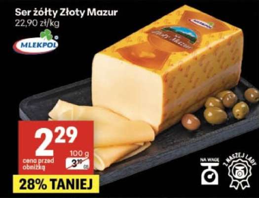 Ser żółty ZŁOTY MAZUR