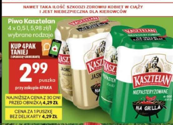 Piwo** KASZTELAN