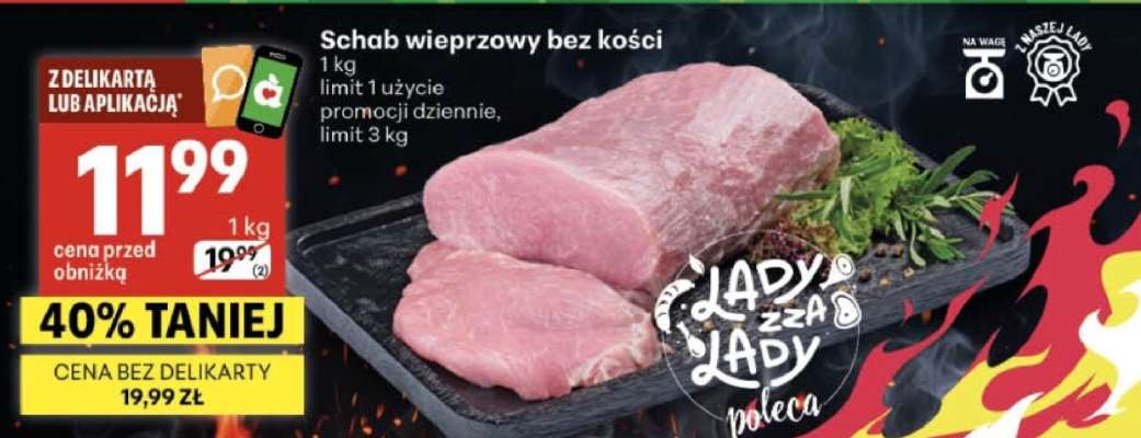 Schab wieprzowy bez kości