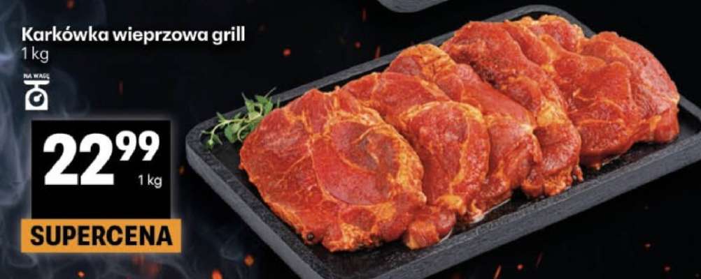 Karkówka wieprzowa grill