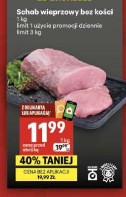 Schab wieprzowy bez kości
