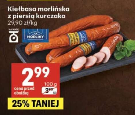 Kiełbasa Morlińska z piersią kurczaka