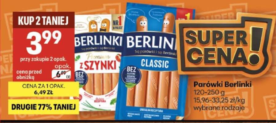 Parówki BERLINKI