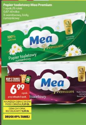 Papier toaletowy Mea Premium