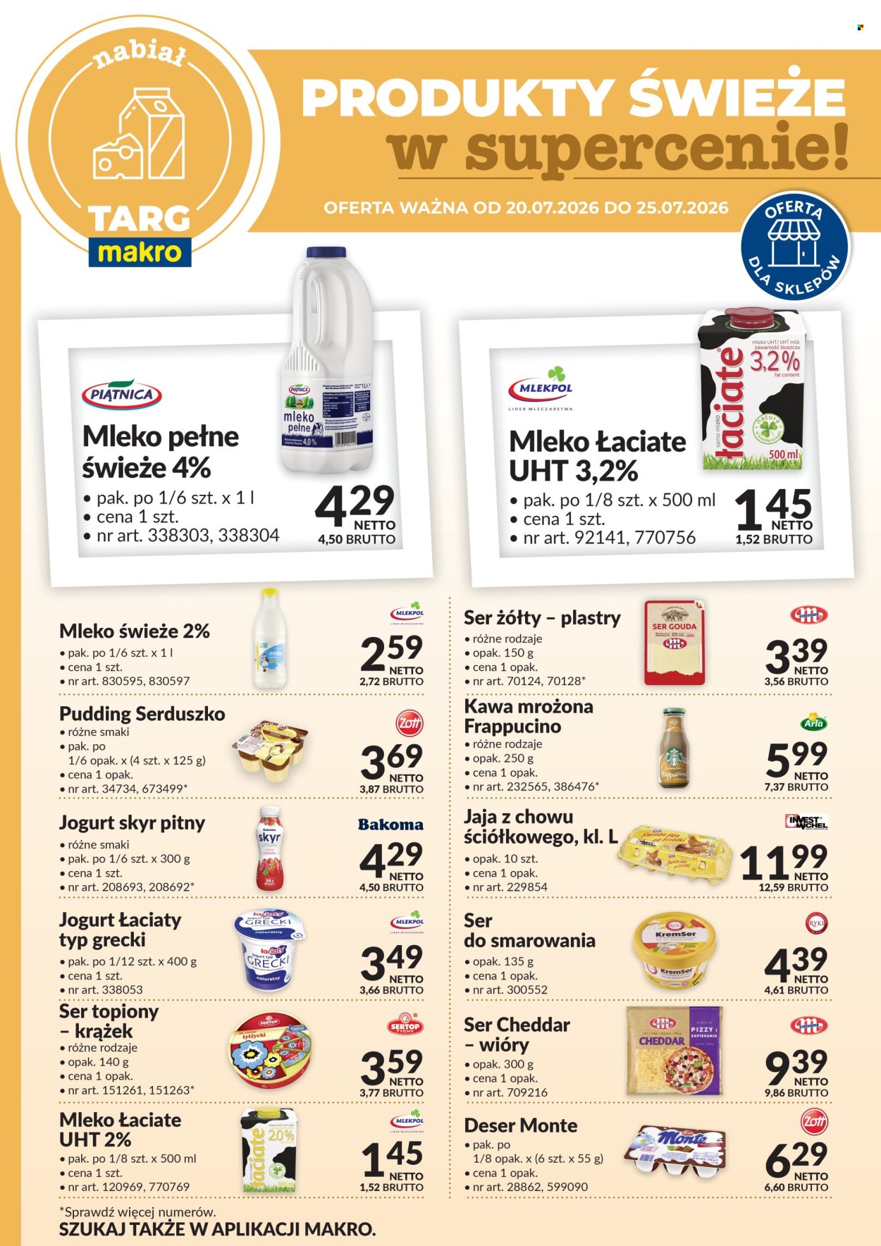 Leták Makro - 20.7.2026 - 25.7.2026. Strana 1