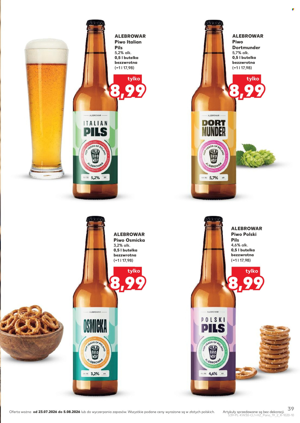 Leták Kaufland - 23.7.2026 - 5.8.2026. Strana 39