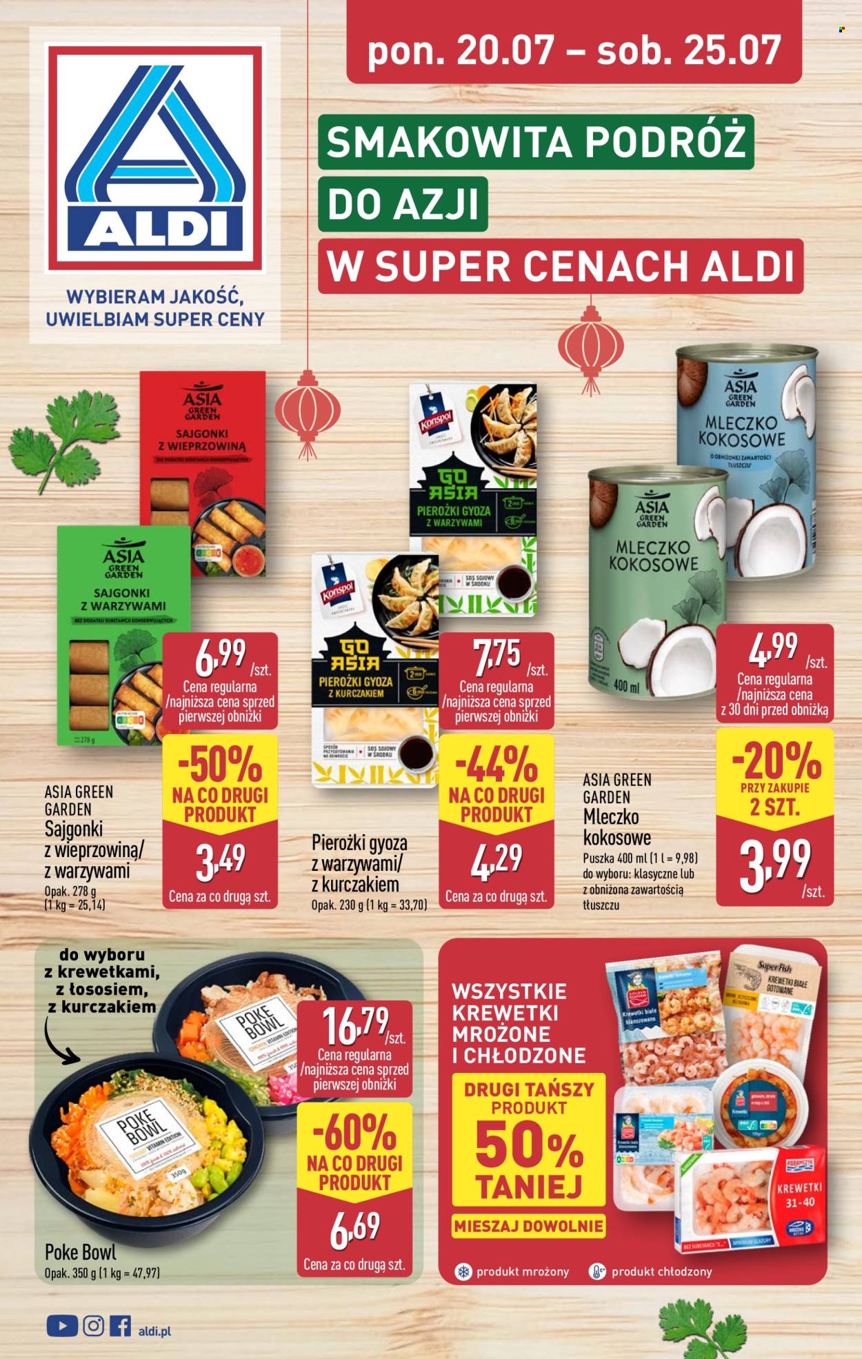 Leták ALDI - 20.7.2026 - 25.7.2026. Strana 1