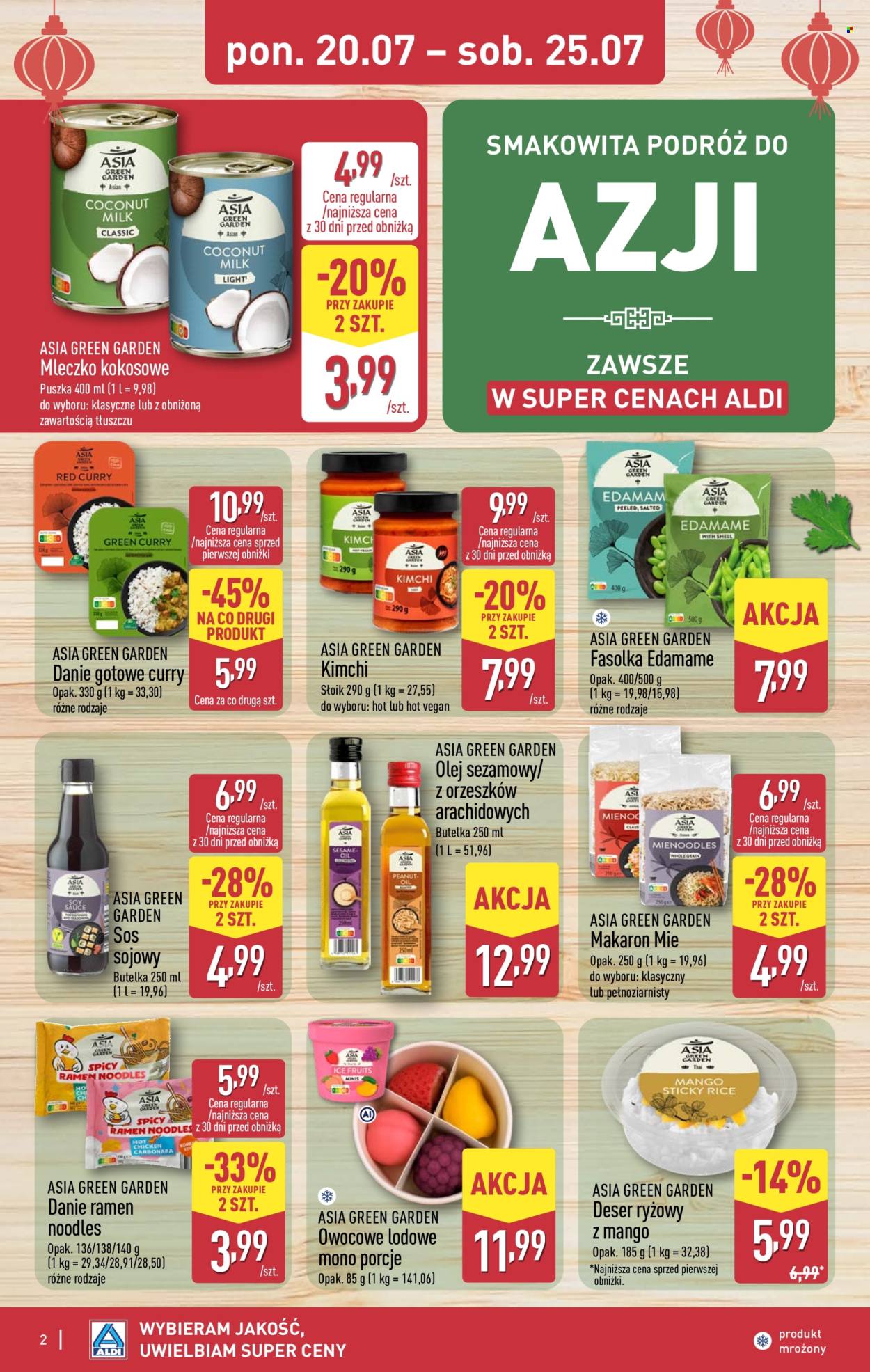 Leták ALDI - 20.7.2026 - 25.7.2026. Strana 2