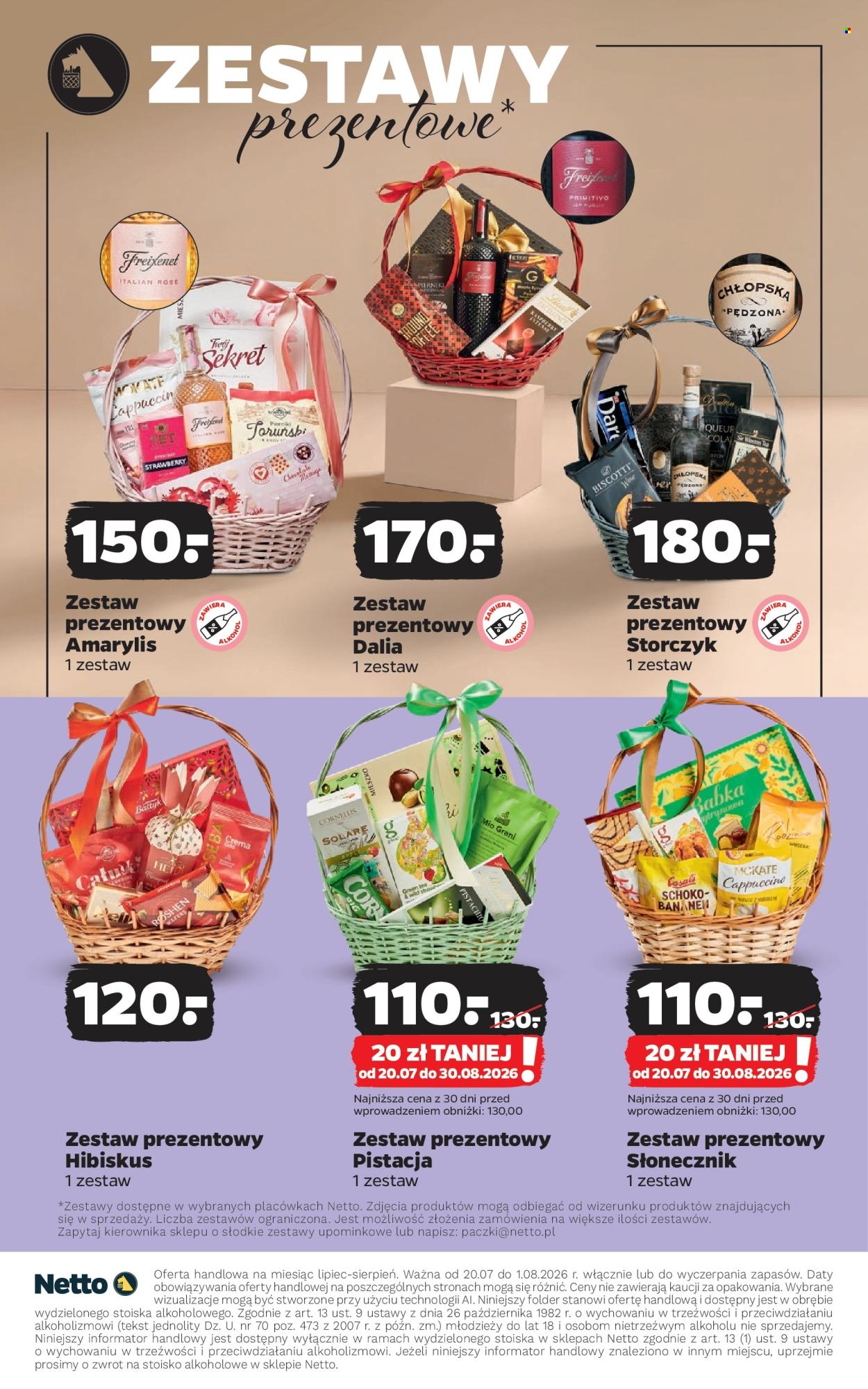 Leták Netto - 20.7.2026 - 1.8.2026. Strana 16
