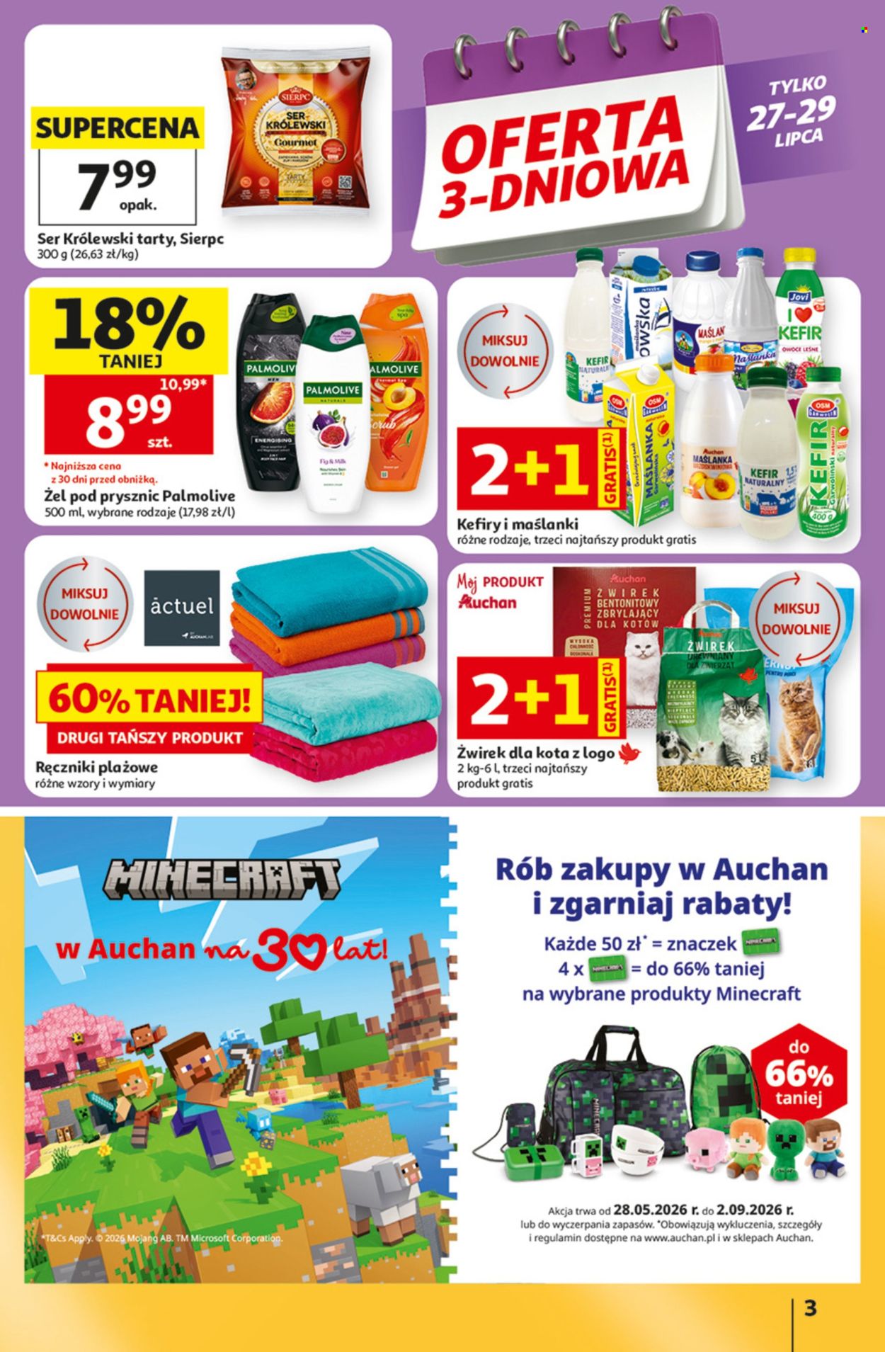 Leták Auchan - 23.7.2026 - 29.7.2026. Strana 3
