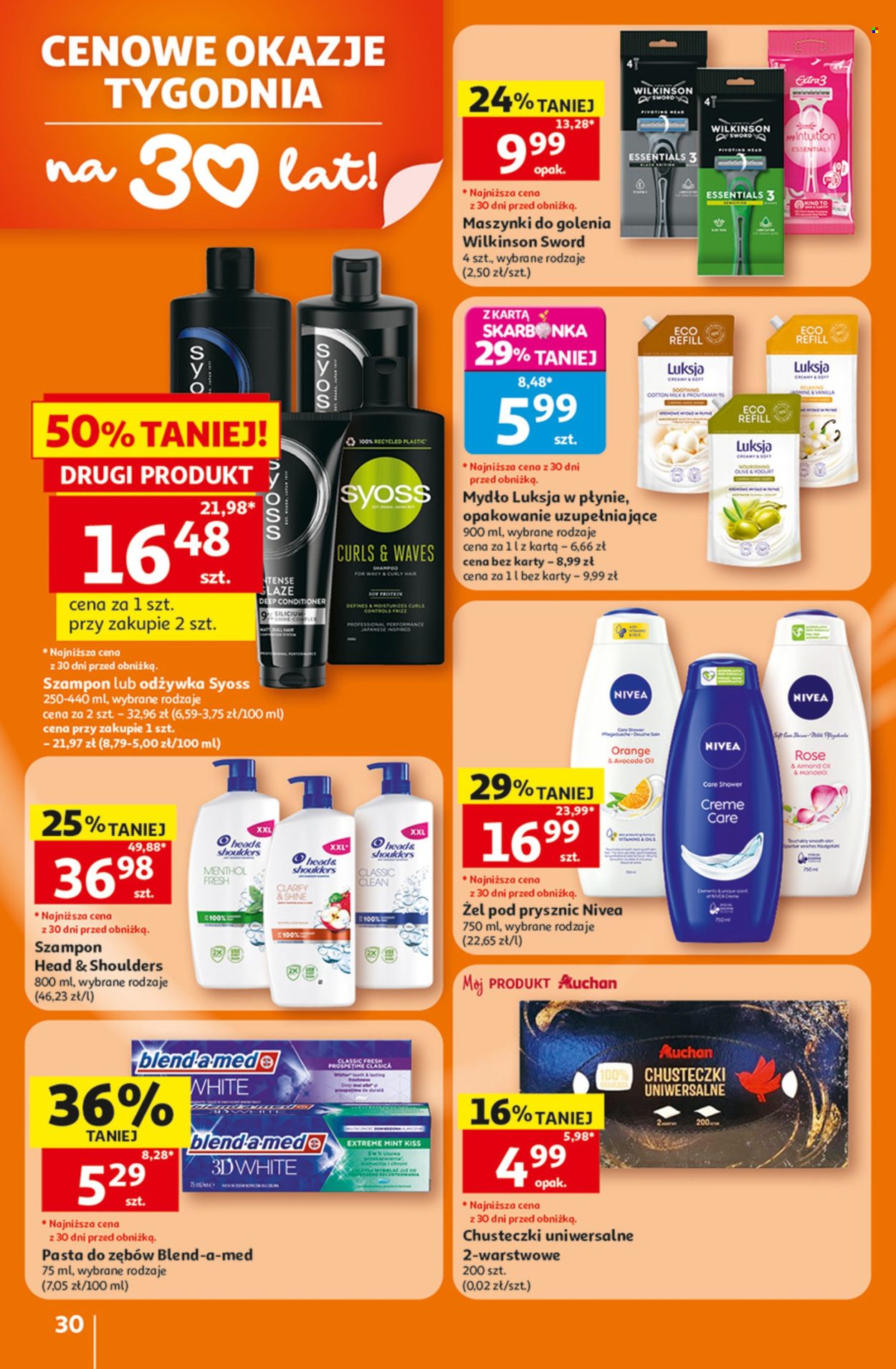 Leták Auchan - 23.7.2026 - 29.7.2026. Strana 30
