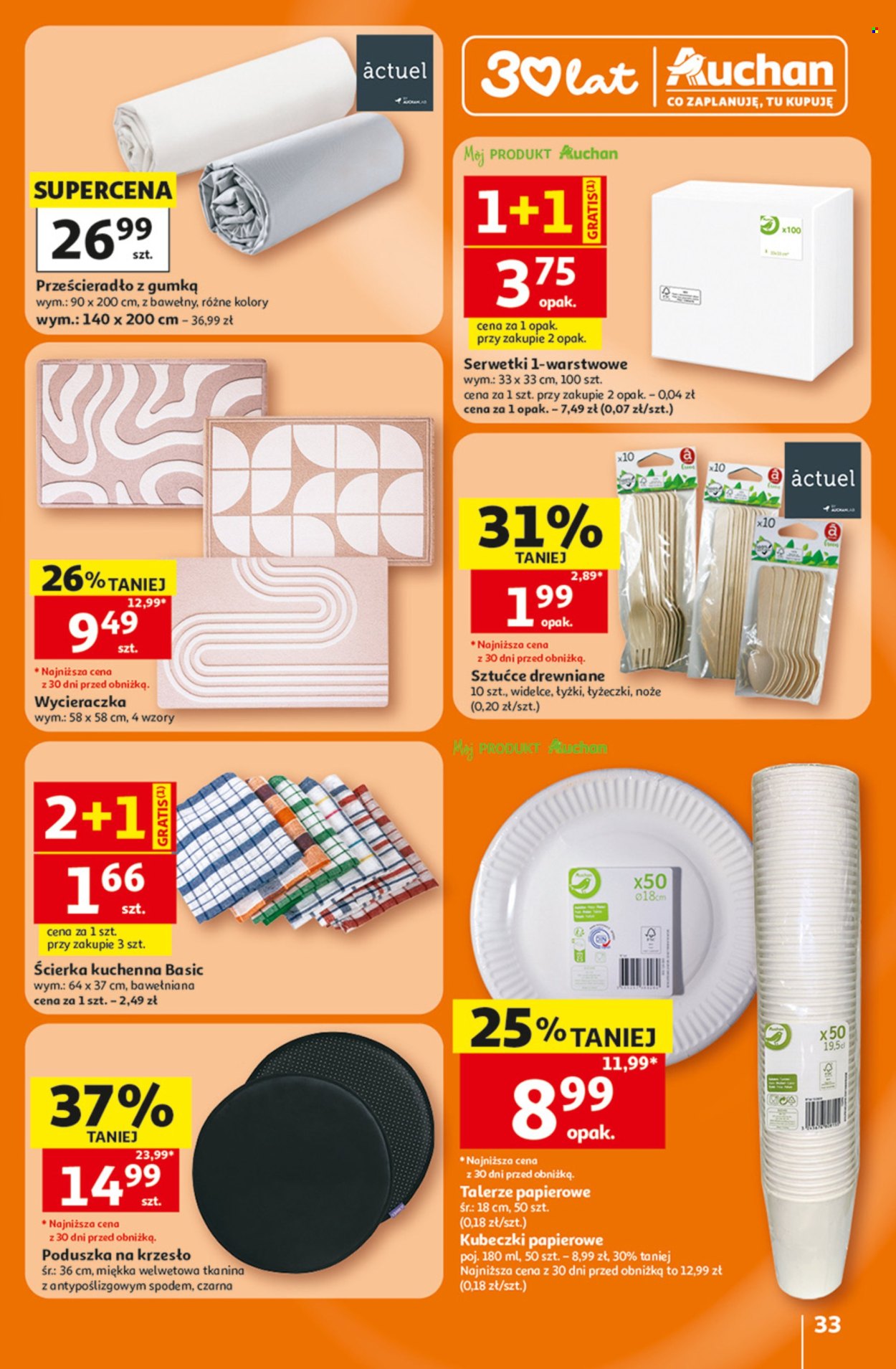 Leták Auchan - 23.7.2026 - 29.7.2026. Strana 33