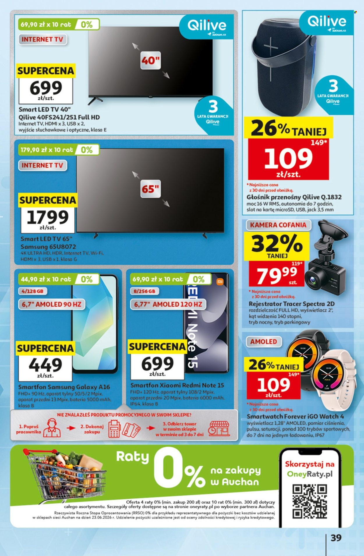 Leták Auchan - 23.7.2026 - 29.7.2026. Strana 39