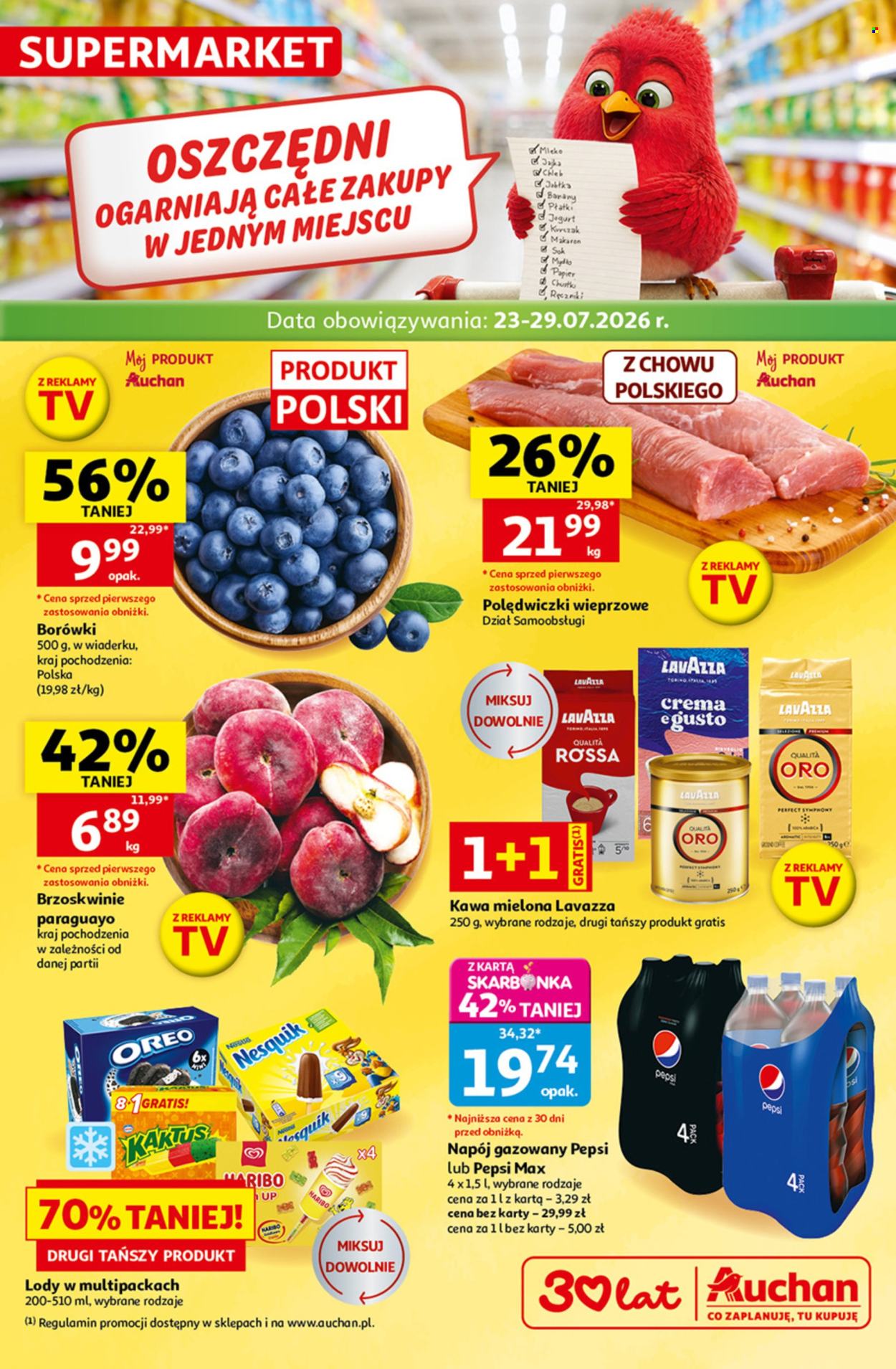 Gazetka Auchan - 23.07.2026 - 29.07.2026. Strona 1