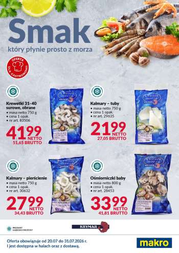 Gazetka Makro - 20.07.2026 - 31.07.2026.