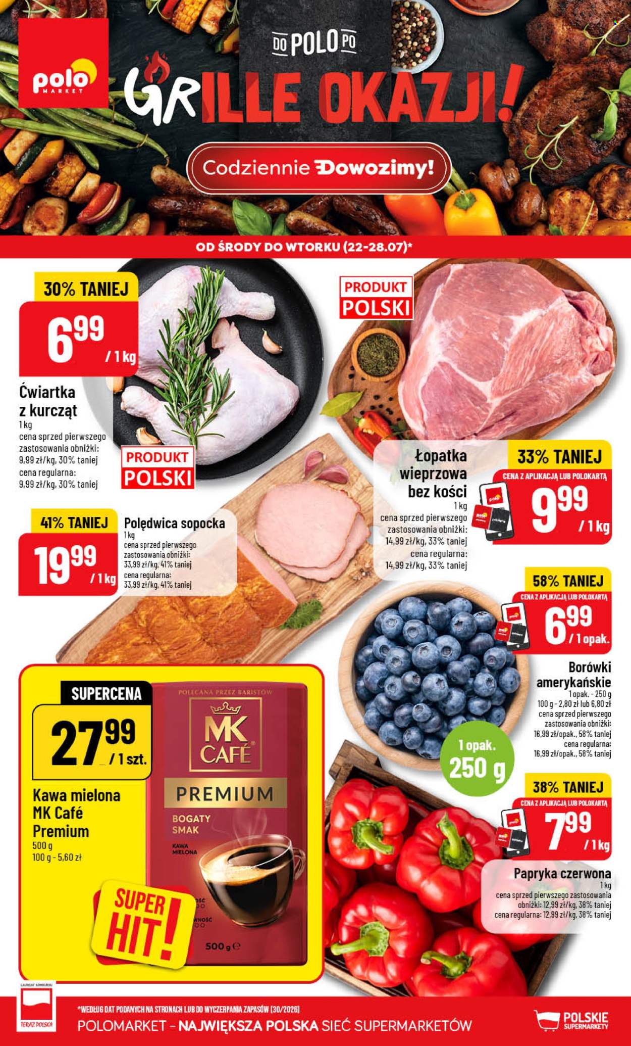 Leták Polomarket - 22.7.2026 - 28.7.2026. Strana 1