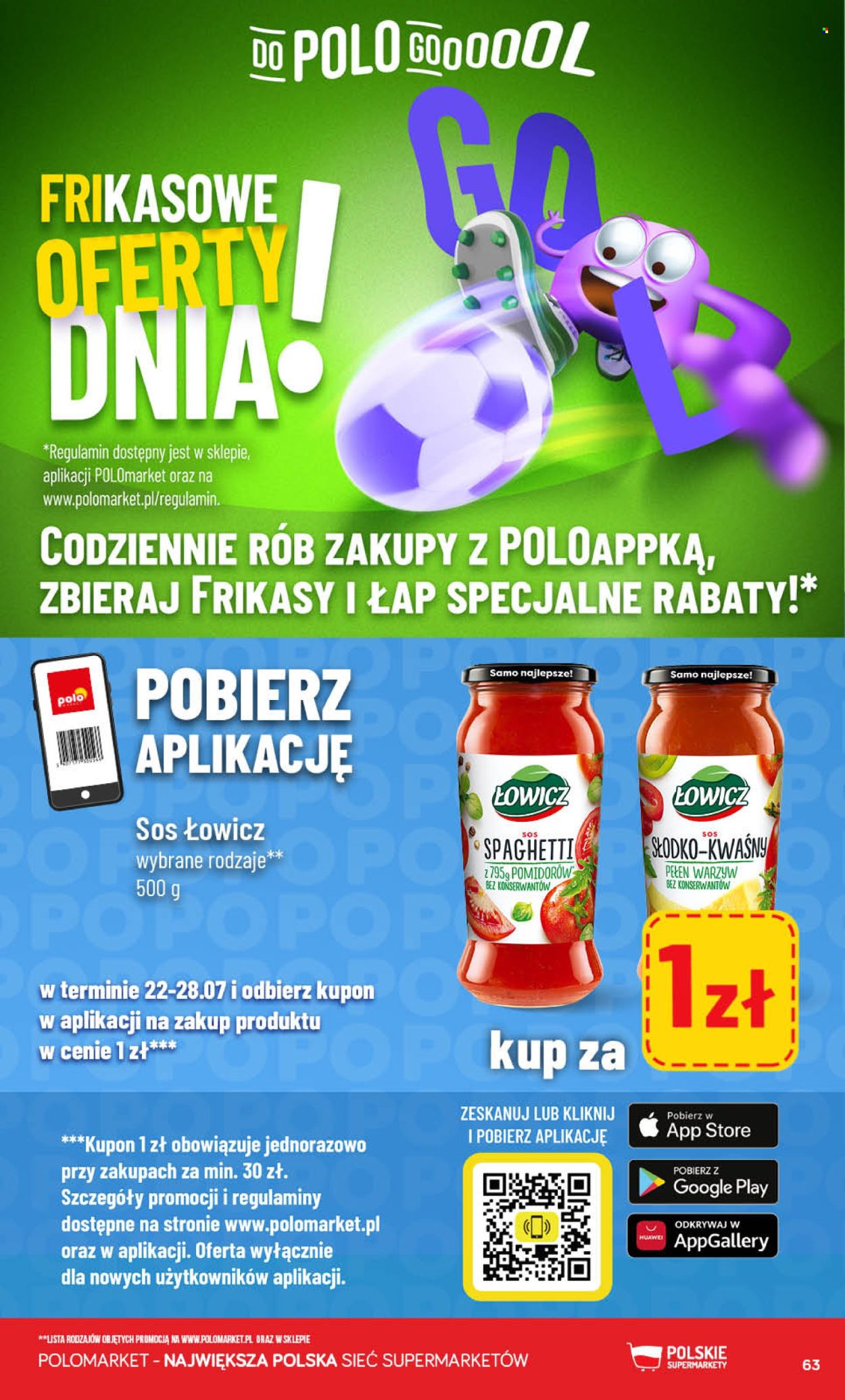 Leták Polomarket - 22.7.2026 - 28.7.2026. Strana 63