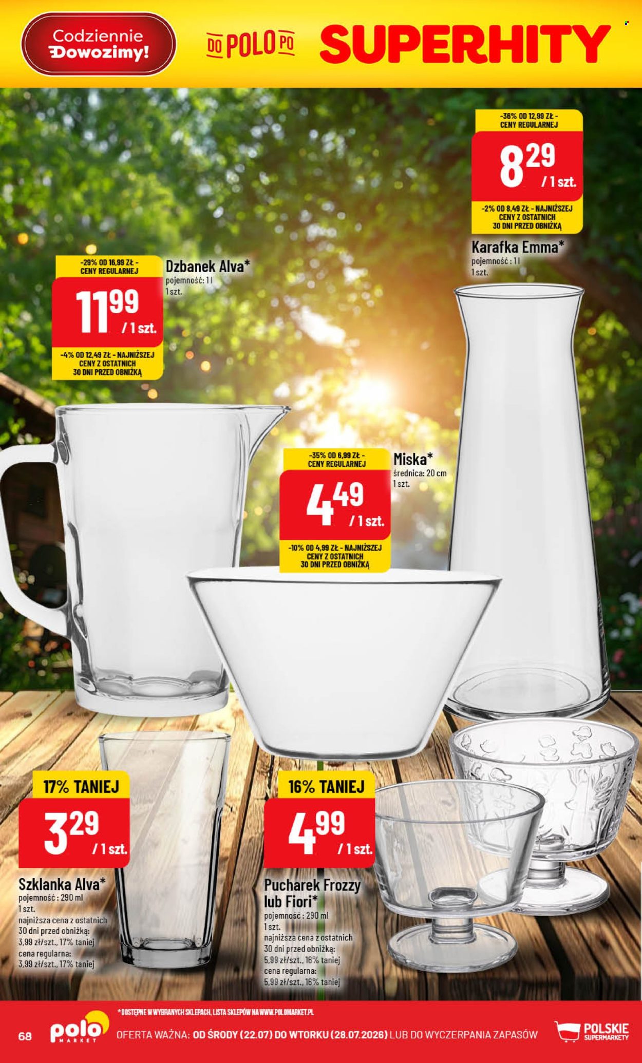 Leták Polomarket - 22.7.2026 - 28.7.2026. Strana 68