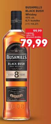 BUSHMILLS BLACK BUSH Whiskey