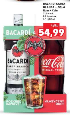 BACARDI CARTA BLANCA + COLA