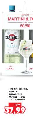 MARTINI BIANCO, FIERO + SCHWEPPES