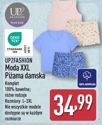 UP2FASHION Moda XXL Piżama damska