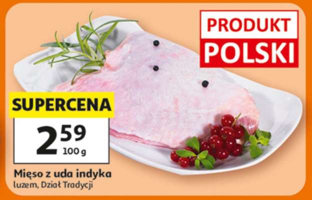 Mięso z uda indyka