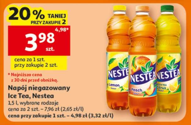Napój niegazowany Ice Tea, Nestea