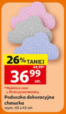 Poduszka dekoracyjna chmurka