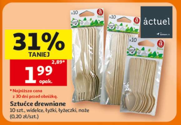 Sztućce drewniane**