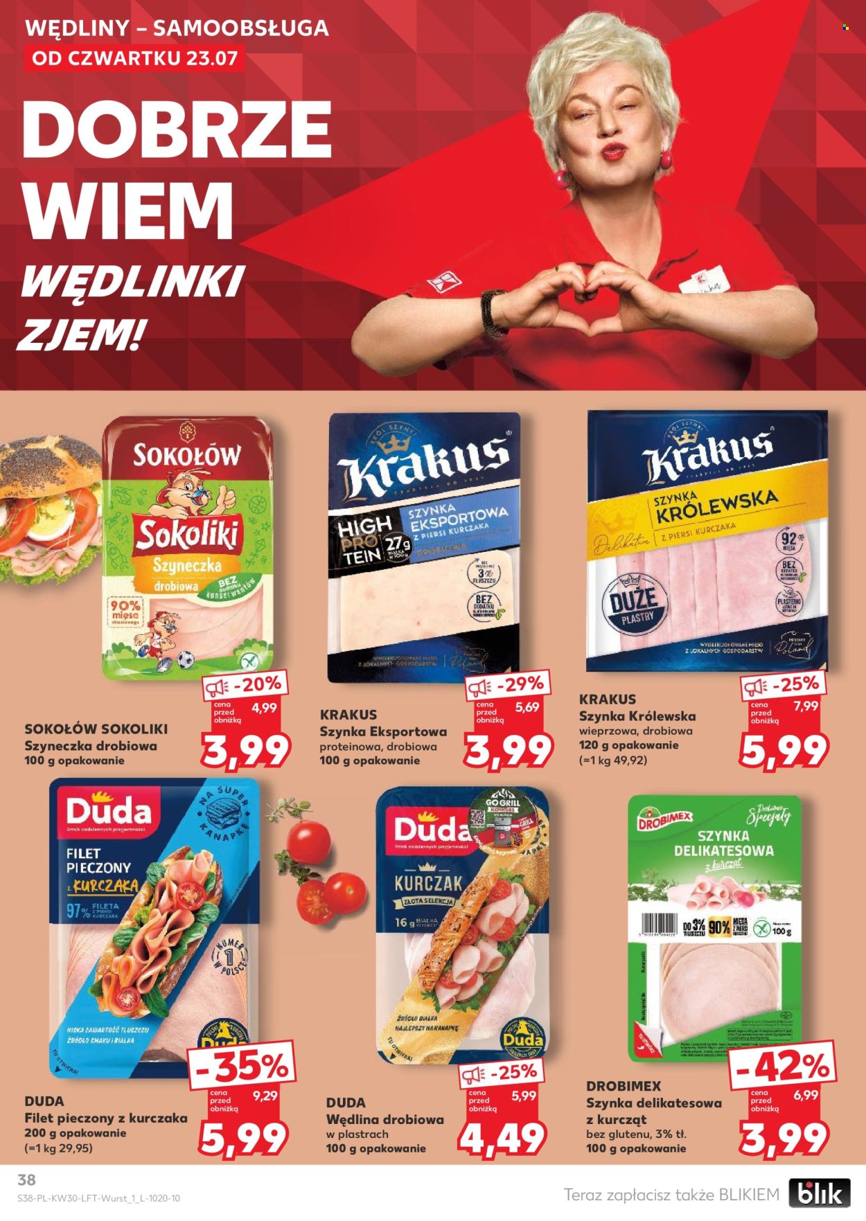 Leták Kaufland - 23.7.2026 - 29.7.2026. Strana 38
