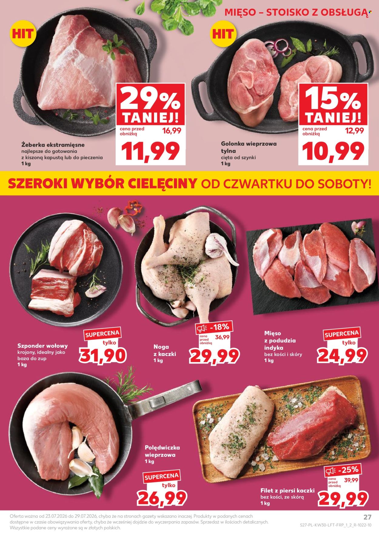 Leták Kaufland - 23.7.2026 - 29.7.2026. Strana 27