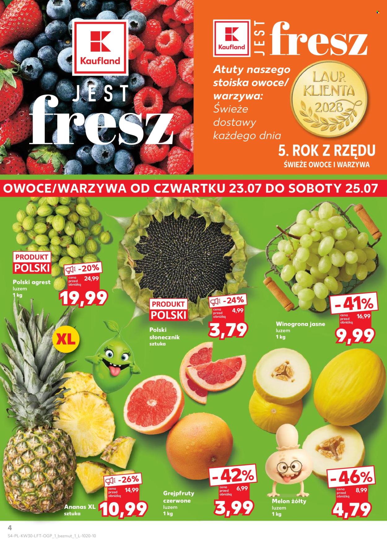 Leták Kaufland - 23.7.2026 - 29.7.2026. Strana 4