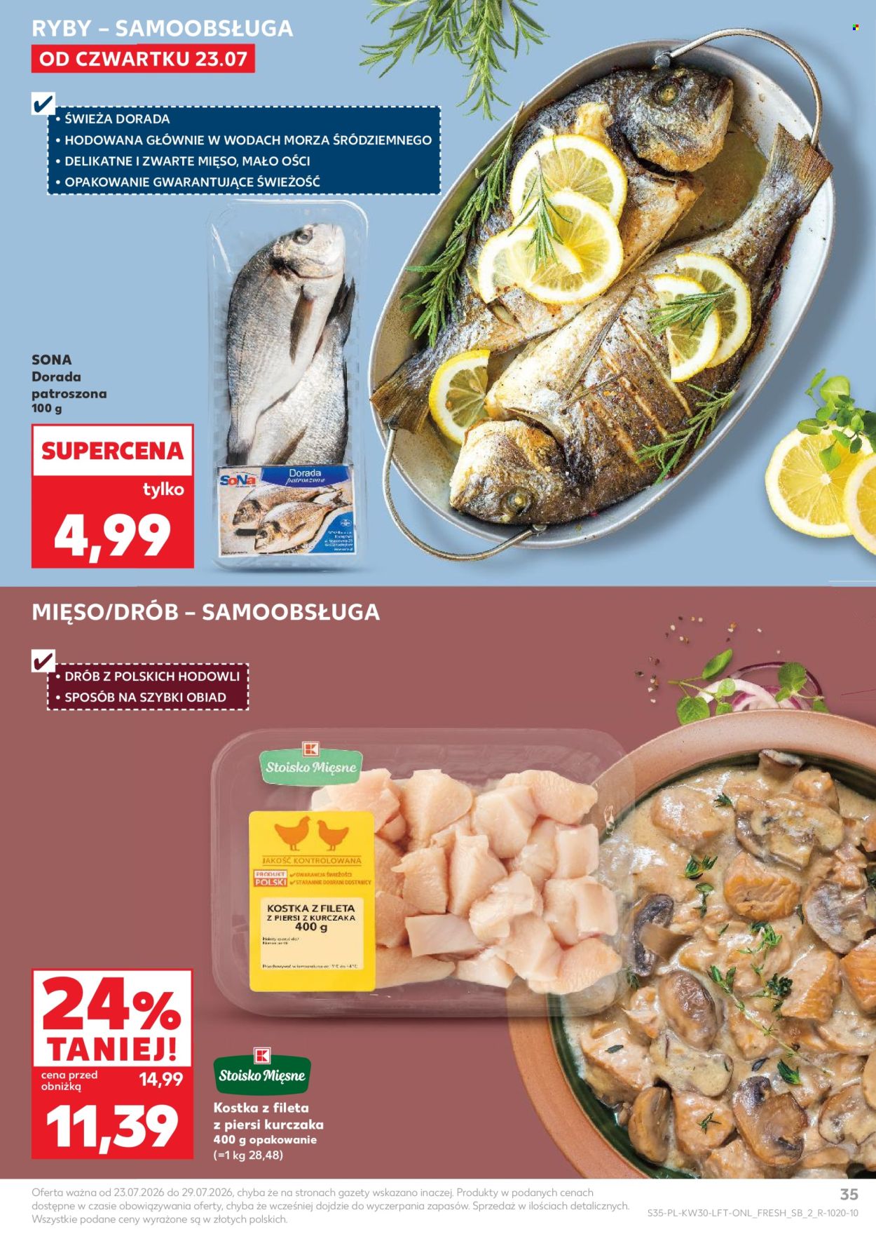 Leták Kaufland - 23.7.2026 - 29.7.2026. Strana 35