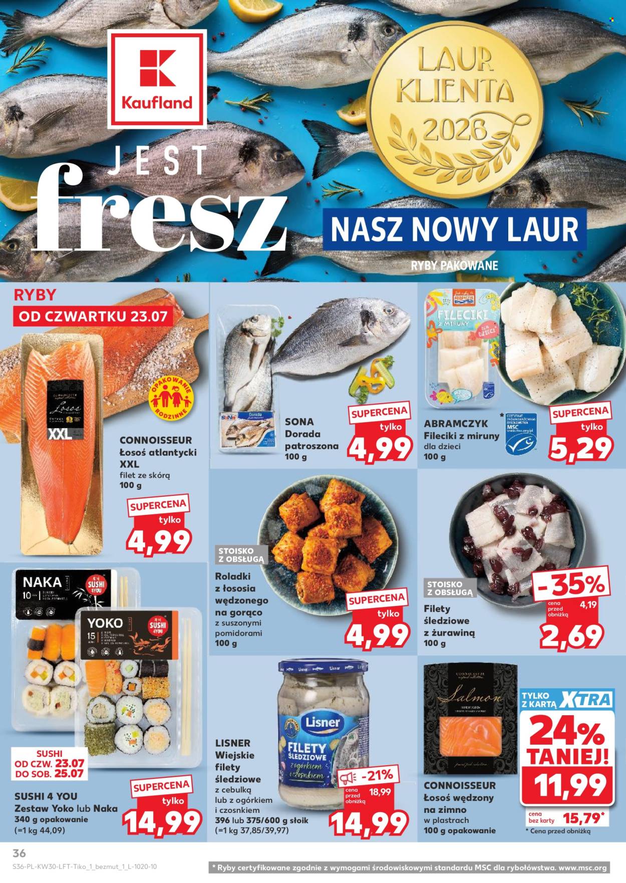 Leták Kaufland - 23.7.2026 - 29.7.2026. Strana 36