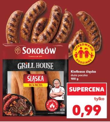 Kiełbasa śląska duża paczka 100 g