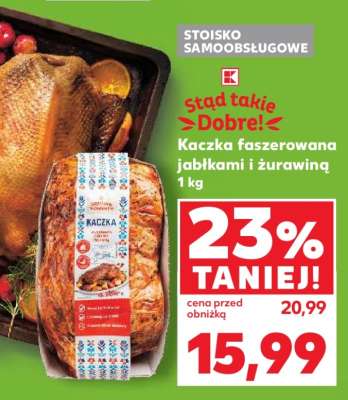 Kaczka faszerowana jabłkami i żurawiną 1 kg