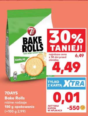 7DAYS Bake Rolls