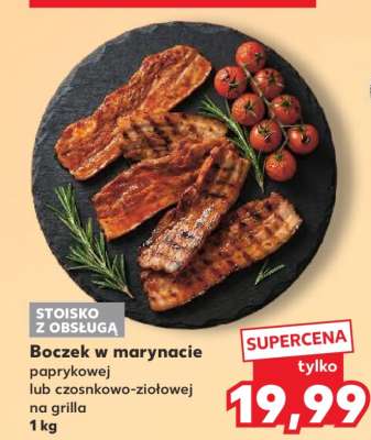 Boczek w marynacie