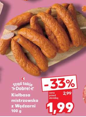Kiełbasa mistrzowska z Wędzarni 100 g