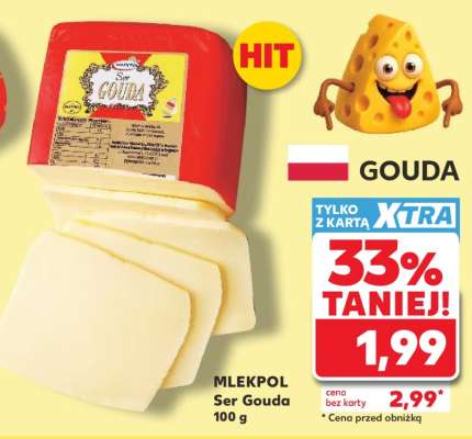 MLEKPOL Ser Gouda 100 g