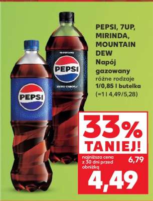 PEPSI, 7UP, MIRINDA, MOUNTAIN DEW