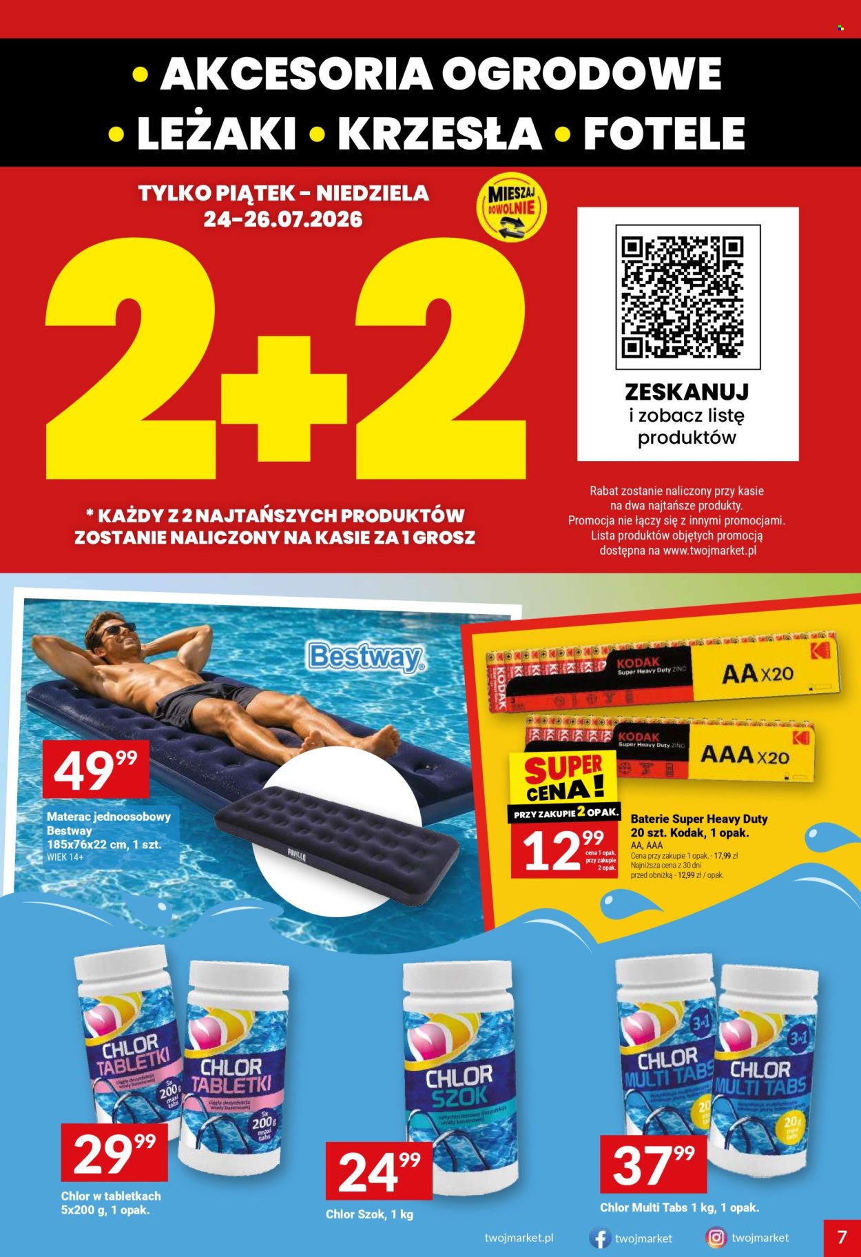 Leták Twój Market - 22.7.2026 - 28.7.2026. Strana 7